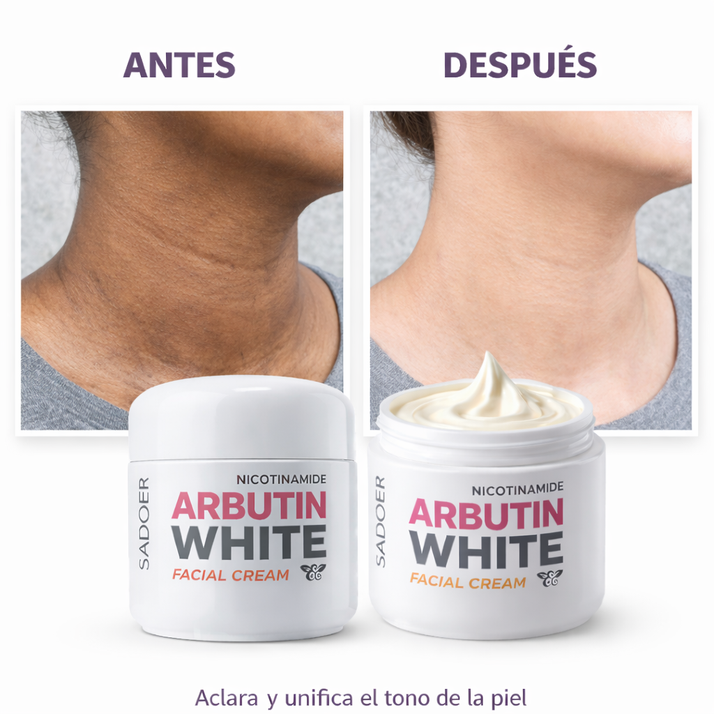 Crema Aclarante Arbutin White con Nicotinamida