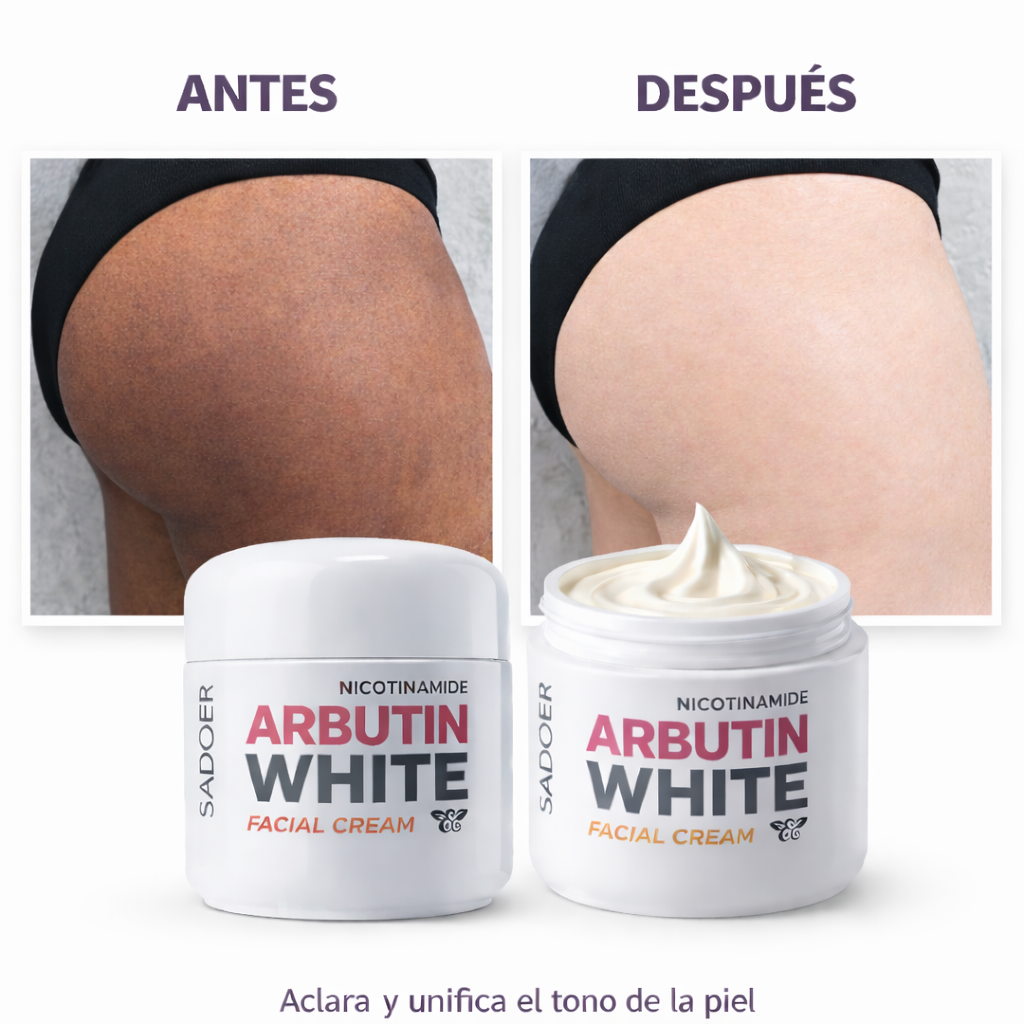 Crema Aclarante Arbutin White con Nicotinamida