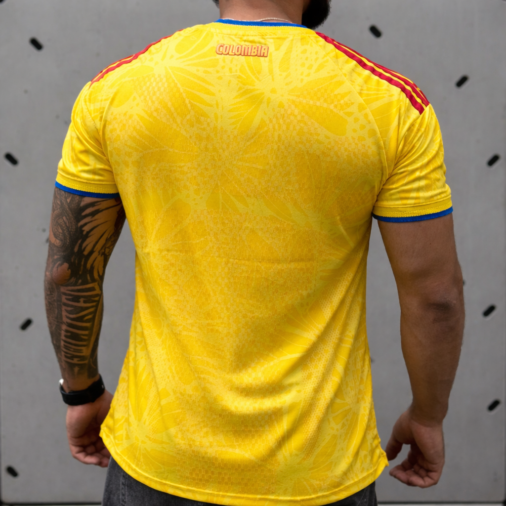 Camiseta Oficial Adidas Selección Colombia 2026® + Caja Premium