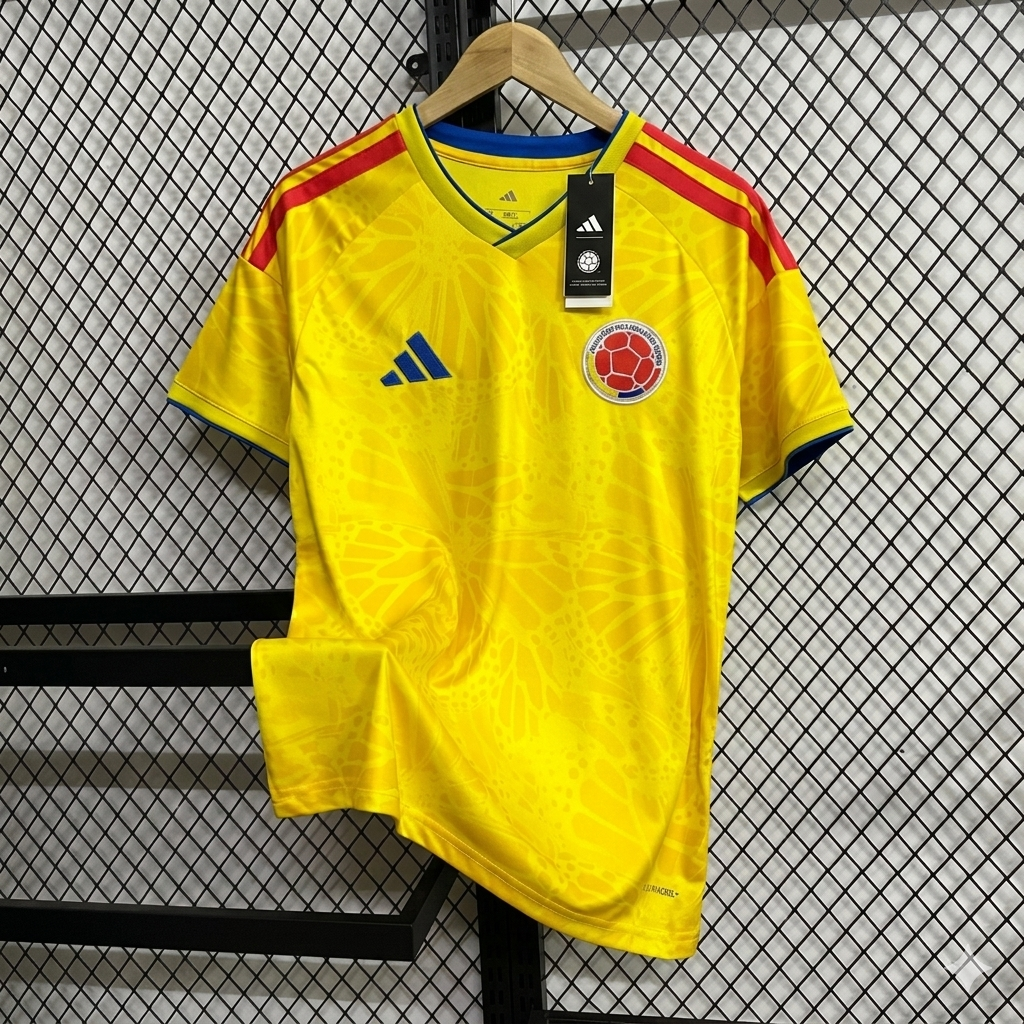 Camiseta Oficial Adidas Selección Colombia 2026® + Caja Premium